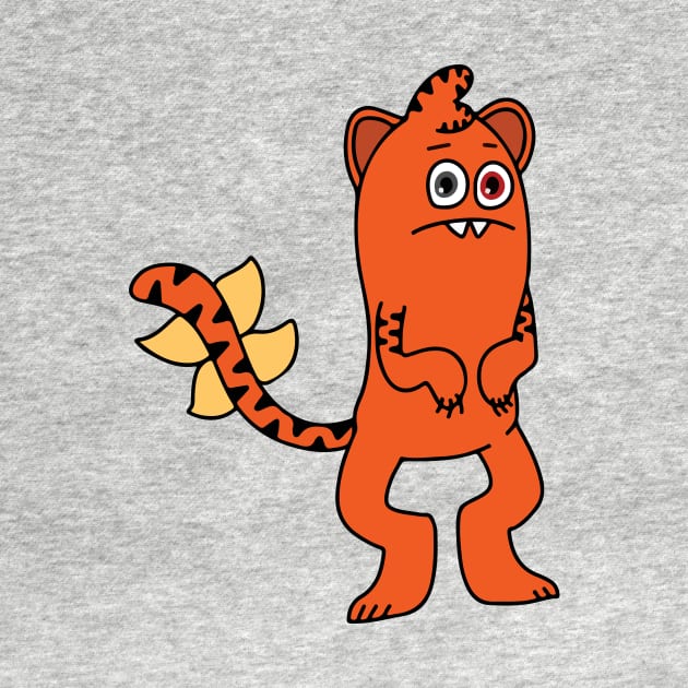 Tiger Monster by Illustrations by Adrienne